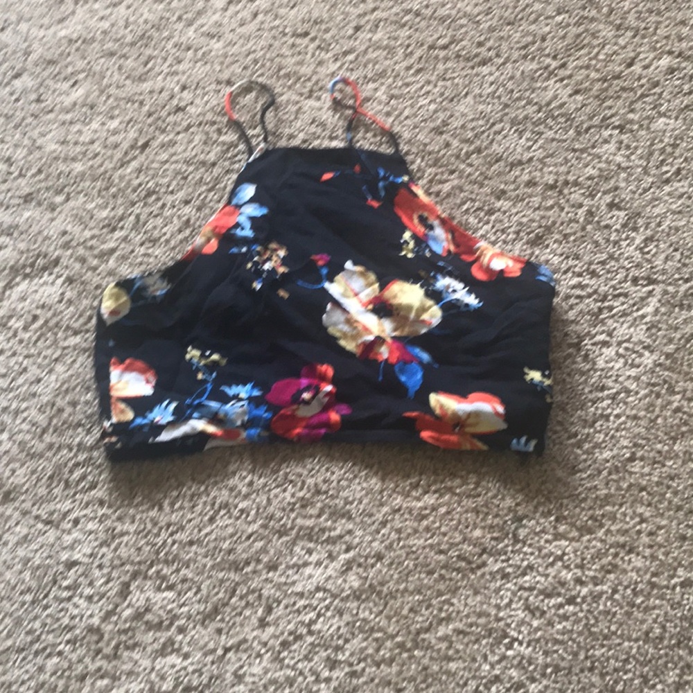 Floral tank top